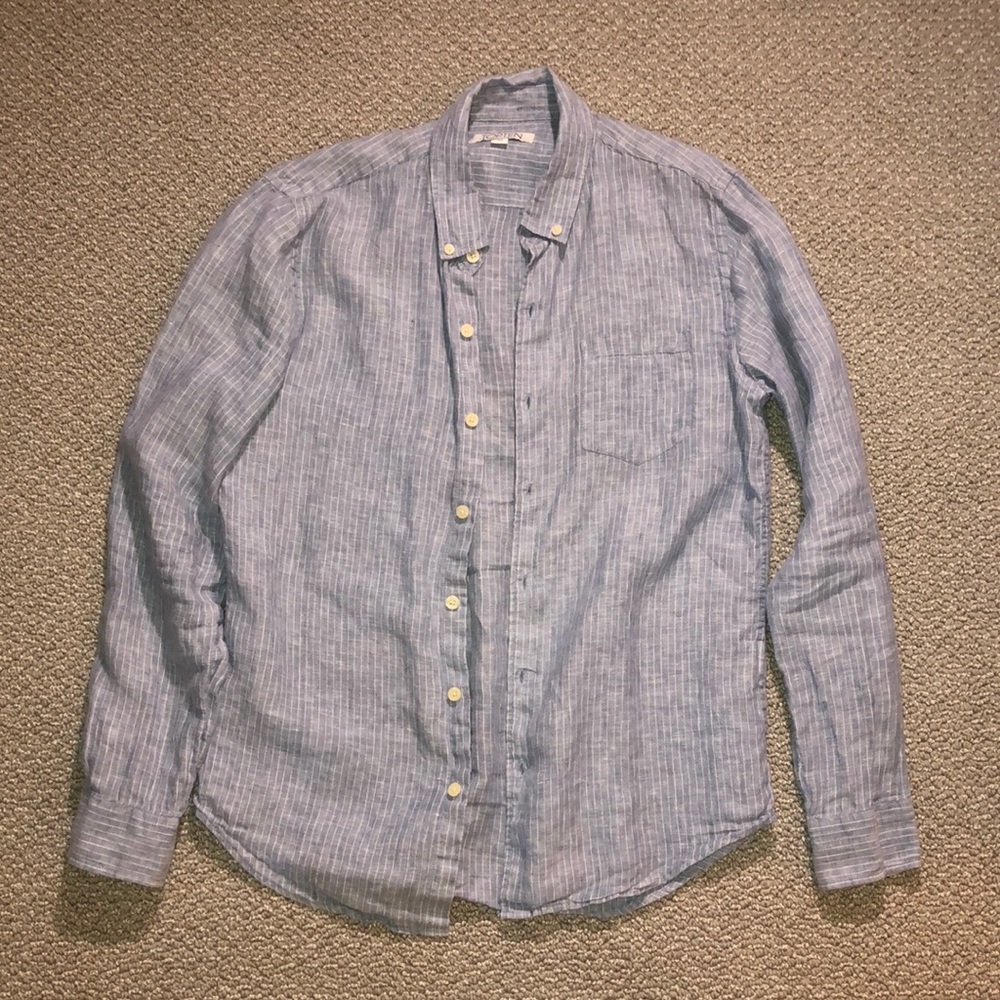Linen 100% shirt stripe